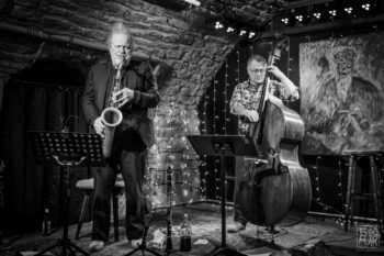 Lömsch Lehmann und Mario Fadani im Jazzhaus Heidelberg - Photo: Frank Schindelbeck Jazzfotografie