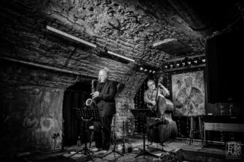 Lömsch Lehmann und Mario Fadani im Jazzhaus Heidelberg - Photo: Frank Schindelbeck Jazzfotografie