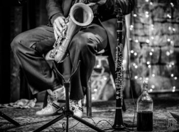 Lömsch Lehmann und Mario Fadani im Jazzhaus Heidelberg - Photo: Frank Schindelbeck Jazzfotografie