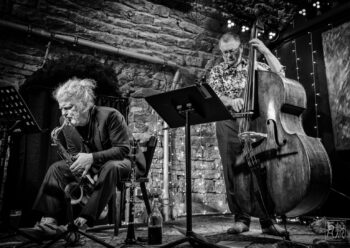 Lömsch Lehmann und Mario Fadani im Jazzhaus Heidelberg - Photo: Frank Schindelbeck Jazzfotografie