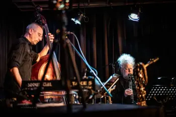 Lömsch Lehmann, Matthias Debus, Erwin Ditzner - mit dem Programm und ihrer Doppel-LP "Die Motive des Richard W." - Konzert in der Studiobühne Fürth von Matthias Dörsam - Frank Schindelbeck Fotografie