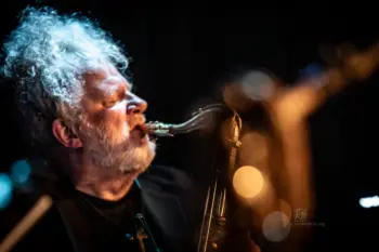 Lömsch Lehmann, Matthias Debus, Erwin Ditzner - mit dem Programm und ihrer Doppel-LP "Die Motive des Richard W." - Konzert in der Studiobühne Fürth von Matthias Dörsam - Frank Schindelbeck Fotografie